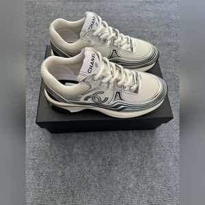 Chanel CC Logo Sneakers